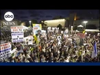 Hostage families desperate for a deal attend massive Tel Aviv protest
