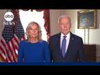 Pres. Biden and Dr. Jill Biden send deliver message of hope in wake of Hurricane Helene