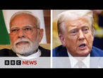 US President Trump's 50% tariff on India kicks in | BBC News
