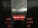 Vídeo mostra furacão avançando sobre área residencial na Rússia