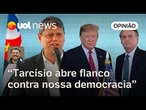Tarcísio age contra democracia ao ignorar trama golpista e elo entre tarifaço e Bolsonaro | Sakamoto