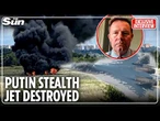 New humiliation for Putin as prized Su-57 stealth fighter crashes in fireball near Moscow