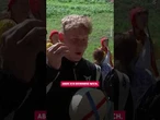 Der Münchner Tom Kopke hat zum zweiten Mal in Folge das Käse-Rennen in Gloucestershire gewonnen.