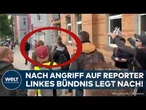 AFD-PARTEITAG: "Widersetzen" legt noch einen drauf! Bündnis äußert sich nach Angriff auf Reporter