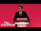 Andy Burnham to be announced as the new Labour leader - watch live
