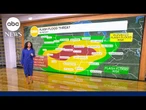 Flash flood threat in the Plains, Midwest