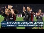 EUROPA LEAGUE: Erfolg für Eintracht Frankfurt! Toppmöllers Team dreht Spiel gegen Ajax Amsterdam