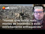 Hamas está enfraquecido e sem alternativas para recusar proposta de paz, diz cientista político
