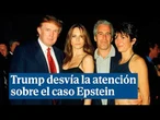 Trump asegura que "nunca" fue informado de que su nombre estaba en los archivos Epstein