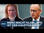 DEUTSCHLAND: Friedrich Merz zeigt klare Kante gegen AfD! Doch so stabil ist die Brandmauer wirklich?
