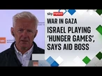 'Too little, too late': Refugee boss accuses Israel of 'chaotic' aid delivery