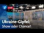 Ukraine-Gipfel: Show oder Chance auf Frieden? | Presseclub