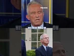 Dr Fauci RIPPED by RFK Jr for prioritizing personal fame over public health #foxnews #news