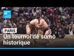 Le sumo fait son grand retour en France avec un tournoi historique à Paris • FRANCE 24