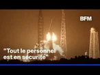 Les images de l'explosion d'une fusée Blue Origin lors de tests au sol
