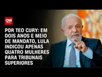 Lula indicou apenas quatro mulheres a Cortes Superiores | CNN 360º