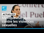 Mexique : après son agression, la présidente lance un plan national contre les violences sexuelles