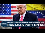 US‑MILITÄROPERATIONEN VOR VENEZUELA: Tote bei Anti‑Drogen‑Schlägen – Caracas fordert UN‑Eingreifen!