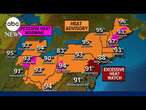 Record heat takes hold in parts of US