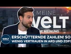 VORBACH: Erschütternde Zahlen! So wenig vertrauen ARD und ZDF! | Meinung