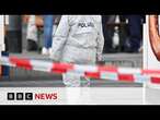 Two dead after car drives into crowd in German city of Mannheim | BBC News