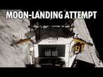 LIVE: Moon lander Athena attempts touchdown on historic water-hunting mission