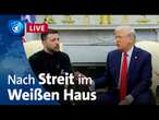 Nach dem Eklat im Weißen Haus | ARD Brennpunkt und tagesschau24 Extra