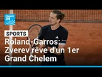 Roland-Garros : Alexander Zverev rêve toujours d'un premier Grand Chelem • FRANCE 24