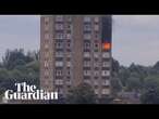 Fire breaks out at tower block in south-east London