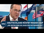 NATO-GIPFEL DEN HAAG: Pistorius spricht von historischer Wende deutscher Verteidigungsausgaben