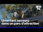 Aux États-Unis, un homme sauve un enfant retrouvé seul sur les rails d'une attraction