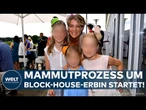 PROZESS UM FAMILIENDRAMA: Christina Block muss sich wegen Kindesentführung vor Gericht verantworten