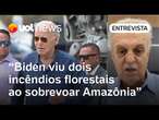 Biden viu destruição da Amazônia e fez vários questionamentos, diz Carlos Nobre