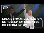 Lula e Macron se reúnem na Cúpula do G7 e fecham acordos estratégicos