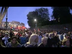 "Lasciate ogni speranza voi che non manifestate", i cartelli al corteo per la Flotilla a Roma