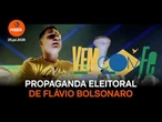 Assista à propaganda do lançamento da candidatura à Presidência de Flávio Bolsonaro