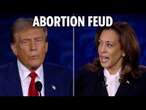 'Crikey!' Hosts applaud as Kamala Harris launches blistering attack on Trump's abortion ban