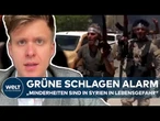 KÄMPFE IN SUWAIDA: Grünen-Politiker Max Lucks warnt - "Minderheiten sind in Syrien in Lebensgefahr"