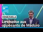 Election contestée au Venezuela : la chasse aux opposants de Maduro • FRANCE 24