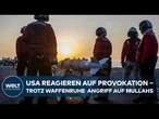 USA GREIFEN IRANER AN: Selbstverteidigung! Iranische Raketenstellungen und Minenleger bombardiert