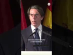 Aznar dice que se gobierna "de espaldas a la honestidad desde hace 8 años"