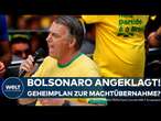 BRASILIEN: Gewaltsamer Umsturz geplant? Schwere Vorwürfe gegen Ex-Präsident Jair Messias Bolsonaro