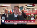NA ŻYWO! Prezydent Legnicy zaatakował dziennikarza Republiki!