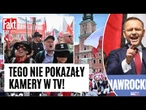 KULISY MARSZU Nawrockiego. Na scenie błyszczał kandydat, a w tłumie prezes PiS | FAKT