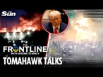 Ukraine repels HUGE armoured Russian assault as Trump says 'Tomahawks on the table'