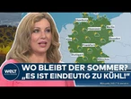 REGENWOLKEN UND SONNE IM WECHSEL: Die Temperaturen in Deutschland bleiben niedrig!