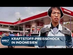 KRAFTSTOFF: Indonesien nach 30-Prozent-Preissprung – Millionen Pendler unter massivem Druck