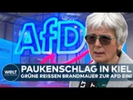 DEUTSCHLAND: Brandmauer ist gefallen! Grünen-Antrag erhält Mehrheit durch AfD in Kiel