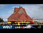 SCHWEDEN: Ikonische 600-Tonnen-Kirche Kiruna Kyrka wird in einer Mammut-Aktion versetzt | WELT LIVE