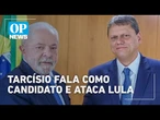 Tarcísio fala como candidato e ataca Lula em evento com banqueiros | O POVO NEWS